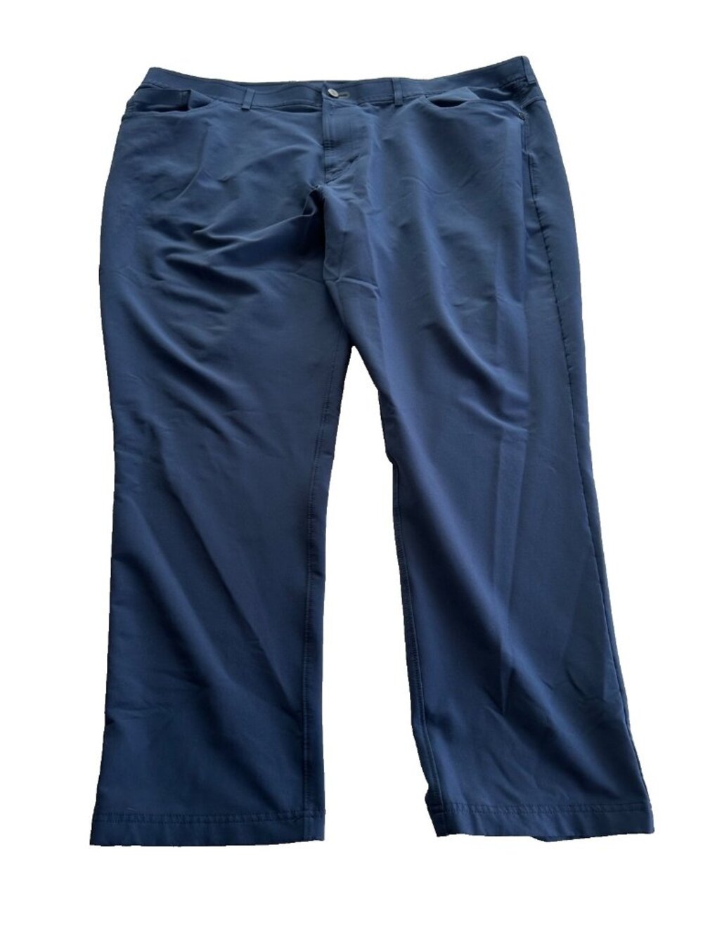 Public Rec Pants Mens 44x30 Blue Golf Stretch Lightweight Performance